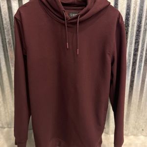 Cuts Classic Hyperloop Hoodie in Burgundy Mens XL